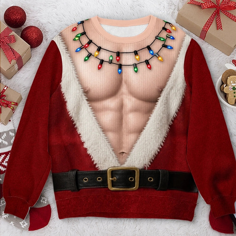 Kersttrui klassieke kerstman