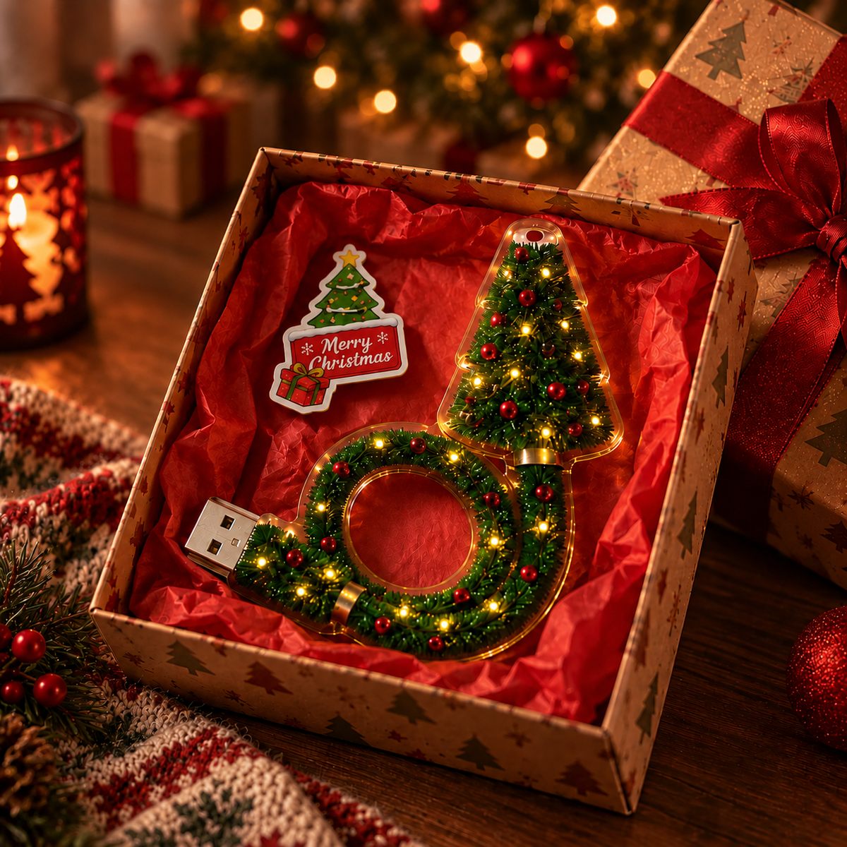 kerstboom projectielamp – direct kerstsfeer in huis
