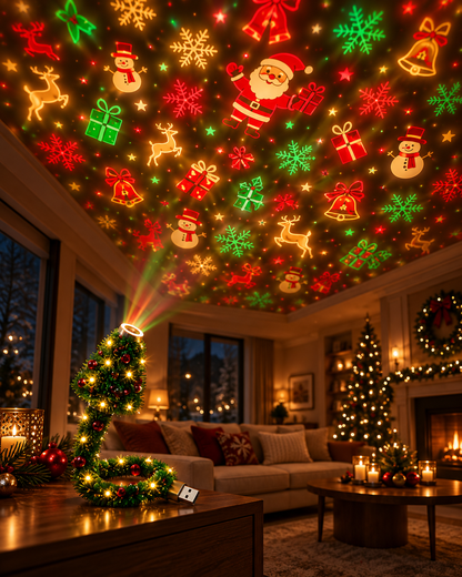 kerstboom projectielamp – direct kerstsfeer in huis