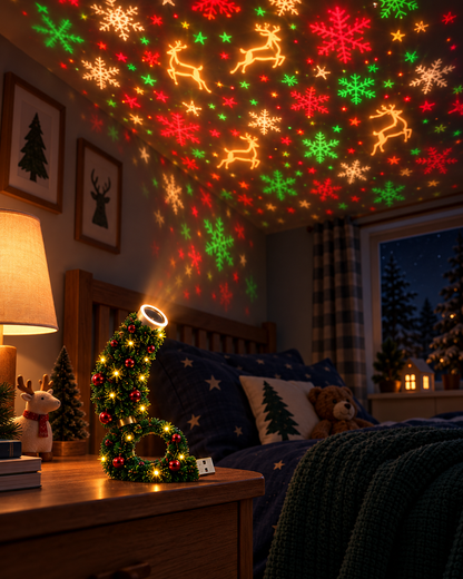 kerstboom projectielamp – direct kerstsfeer in huis