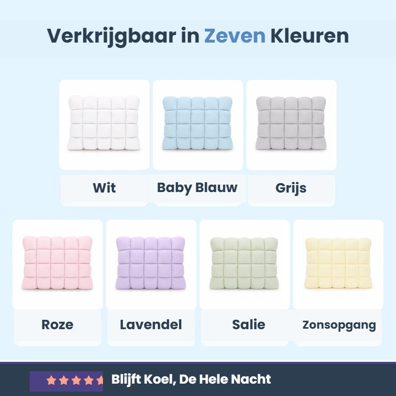 CloudPuff Kussen - verkrijgbaar in zeven kleuren