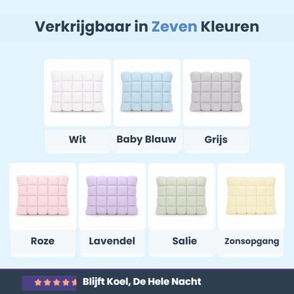 CloudPuff Kussen - verkrijgbaar in zeven kleuren
