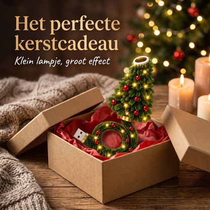 Het perfecte kerstcadeau: klein lampje, groot effect