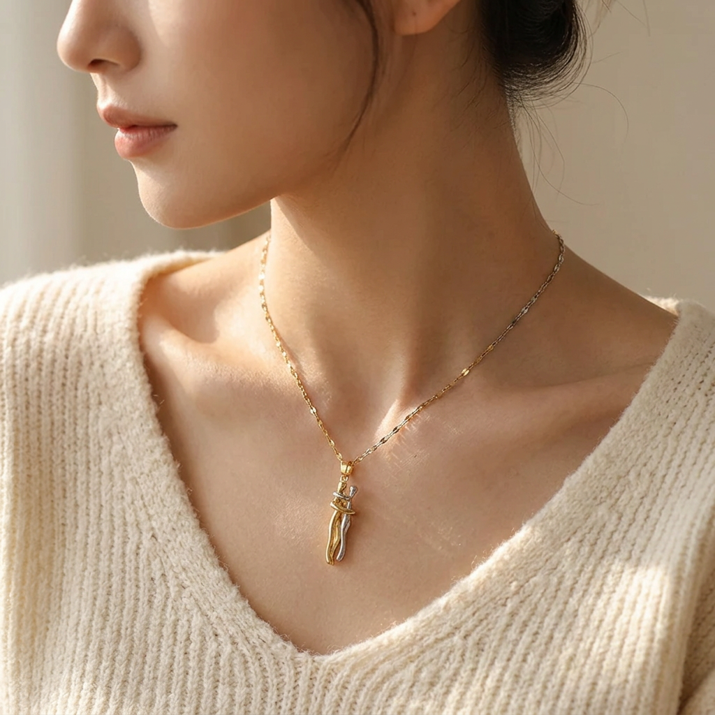 Knuffelketting koppel gedragen