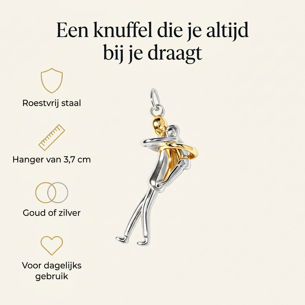 Een knuffel die je altijd bij je draagt