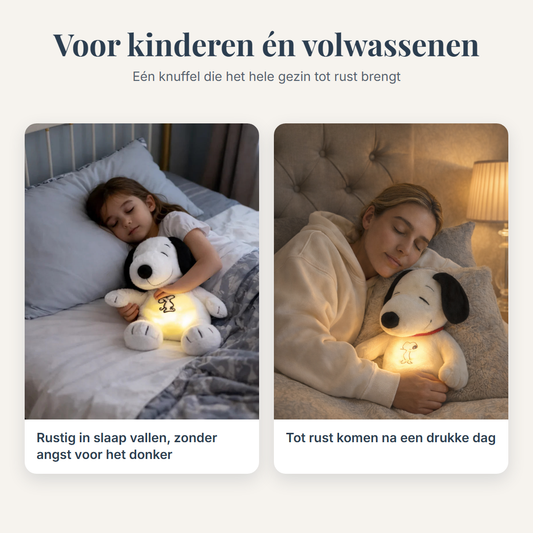 Ademende troostknuffel voor kinderen en volwassenen