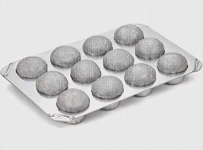 Stampo Per Polpette Da Cucina in Acciaio Inox