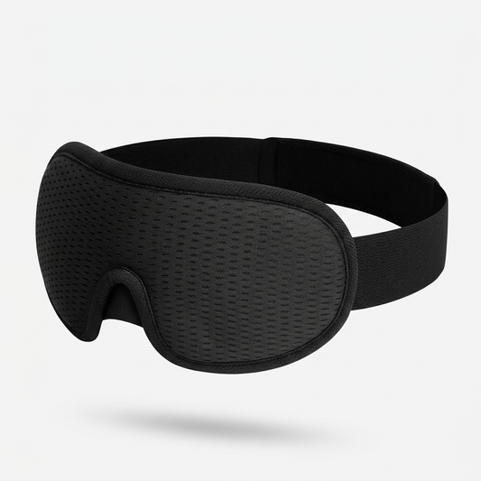 3D slaapmasker in zwart